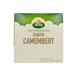 CHEESE CAMEMBERT (12 X 125GM) # 598114 ARLA DENMARK