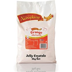 JELLY CRYSTAL ORANGE 2KG(6) # 101122  AEROPLANE