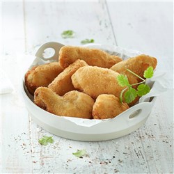 CHICKEN WING DINGS CRUMBED 1KG(5) # 0020536 INGHAM