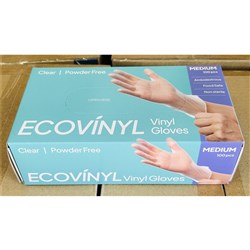 GOLVE ECO VINYL CLEAR P/FREE MEDIUM (10 X 100PC) #GLO-ECO-M-PF PLUSPAK