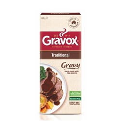 GRAVY MIX TRADITIONAL 425GM (10) #161783 GRAVOX