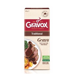 GRAVY MIX TRADITIONAL 425GM (10) #161783 GRAVOX