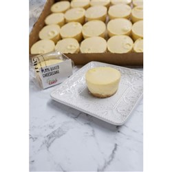 CHEESECAKE PLAIN BAKED 24S(4) # D1263 HOMEBUSH CAKES