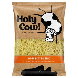 CHEESE SHRED HI MELT BLEND 2KG(6) # 3112119 HOLY COW