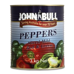 PEPPERS STRIPS RED GREEN A10(6) # PEP/6A10 JOHN BULL
