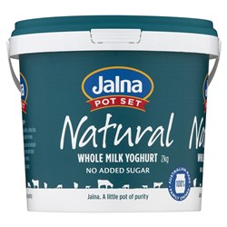 YOGHURT NATURAL POT SET 2KG(4) # 212931 JALNA