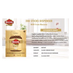 COFFEE PC STICKS CLASSIC (4 X 200 X 1.7GM) # 4071861 MOCCONA