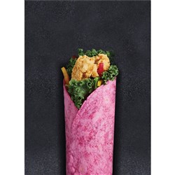 TORTILLA  BEET 12" (12 X 6) # 4544 MISSION FOODS
