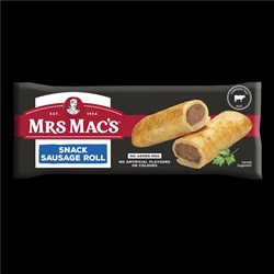 SAUSAGE ROLL SNACK (16 X 120GM) # 43901 MRS MACS