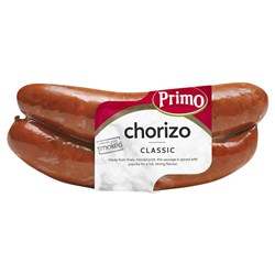 CHORIZO 250GM(12) #04606 PRIMO