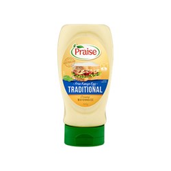 MAYONNAISE TRADITIONAL 365GM(12) #58704 PRAISE