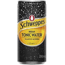 WATER TONIC CAN (24 X 200ML) # 10006356 SCHWEPPES