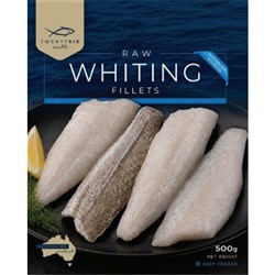 WHITING FILLETS RAW IMP 500GM(10) # WHIT5KG 26 SOUTH