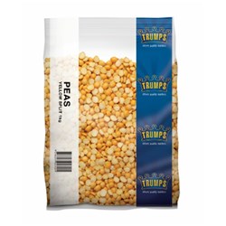 PEAS YELLOW SPLIT 1KG(6) # VPYS1B TRUMPS