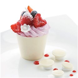CHOCOLATE BUTTON WHITE COMPOUND SNOWCAP 2.5KG(2) # 12080265 NESTLE