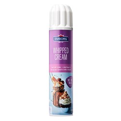 CREAM WHIPPED SPRAY 500ML(12) # EMSPRAY500 EMBORG