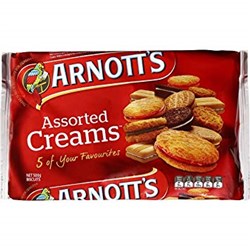 BISCUIT CREAM ASSORTED 500GM(8) # 988540 ARNOTTS