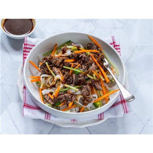 DUCK AROMATIC SHREDDED MEAT 1KG(12) # 6060 AUTHENTIC ASIA