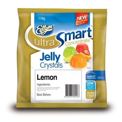 JELLY CRYSTAL LEMON ULTRA SMART CONCENTRATE 1.1KG(6) # I01230 EDLYN