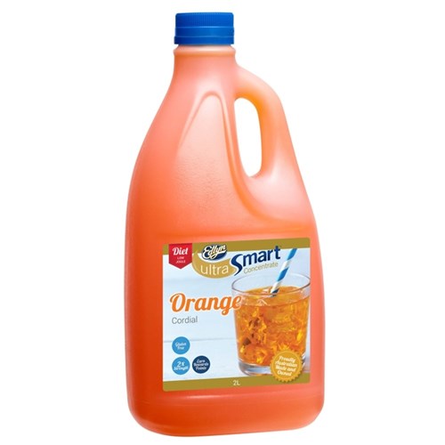 CORDIAL DIET ORANGE ULTRASMART 2LT(6) # I02281 EDLYN