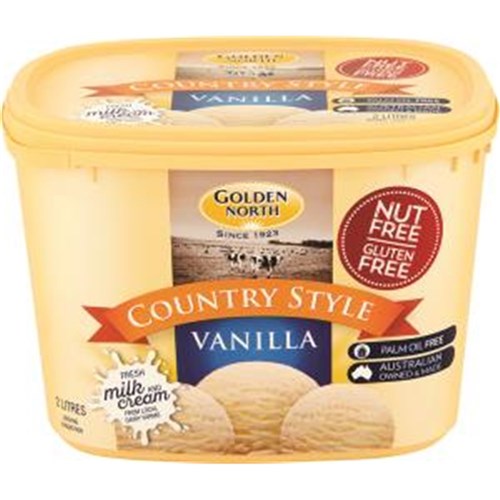 ICECREAM VANILLA 2LT(6) # 27669 COUNTRY STYLE