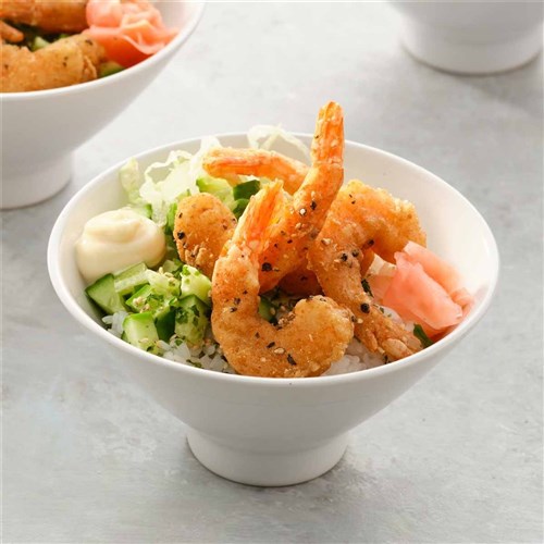 PRAWN TAIL ON SALT & PEPPER LIGHTLY DUSTED IMP (3 X 1KG) # 13933 I&J