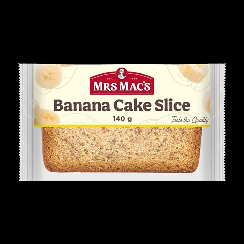 SLICE BANANA CAKE 12S # 76001 MRS MACS
