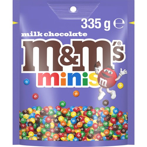 M&MS MINI POUCH (12 X 335GM) # 411662 M&MS