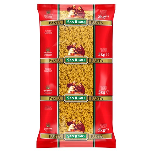 PASTA ORECCHIETTE #43 (2 X 5KG) # 01004305 SAN REMO