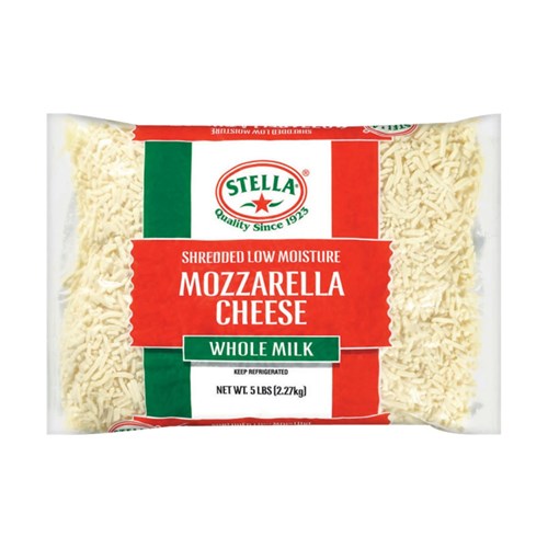 CHEESE MOZZARELLA SHRED 2.26KG (6) # 1001211 STELLA