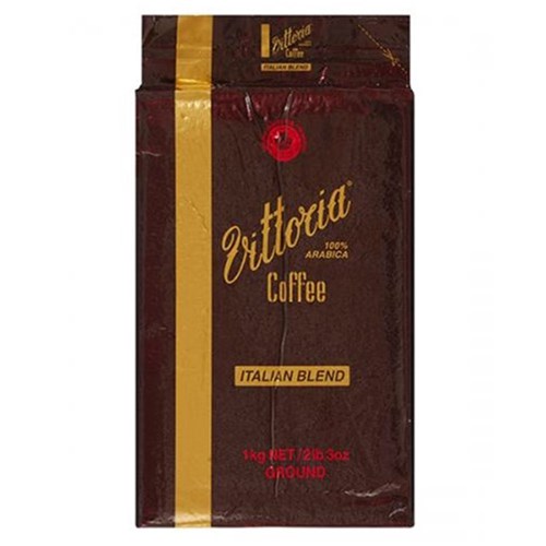 COFFEE GROUND ITALIAN BLEND (4 X 1KG) # 5695 VITTORIA